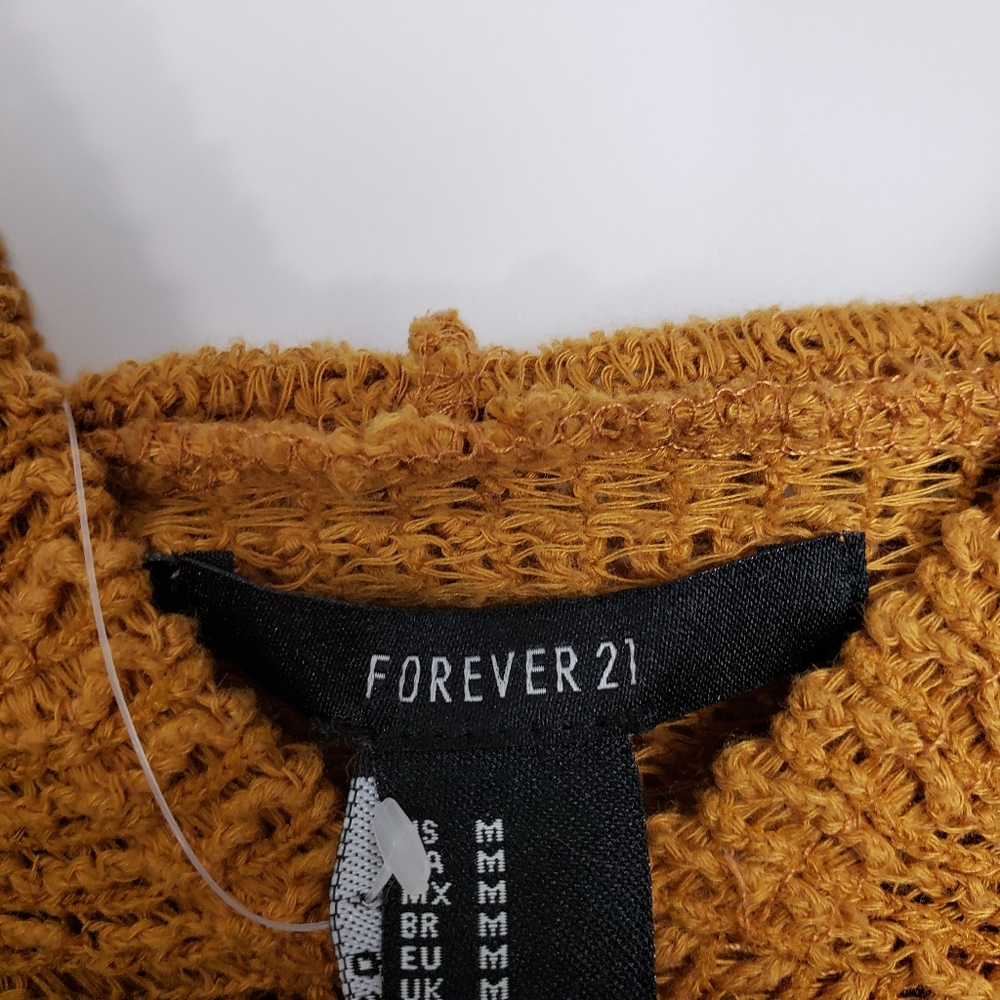 Forever 21 Hooded Knit Crop Sweater - Picture 3 of 5